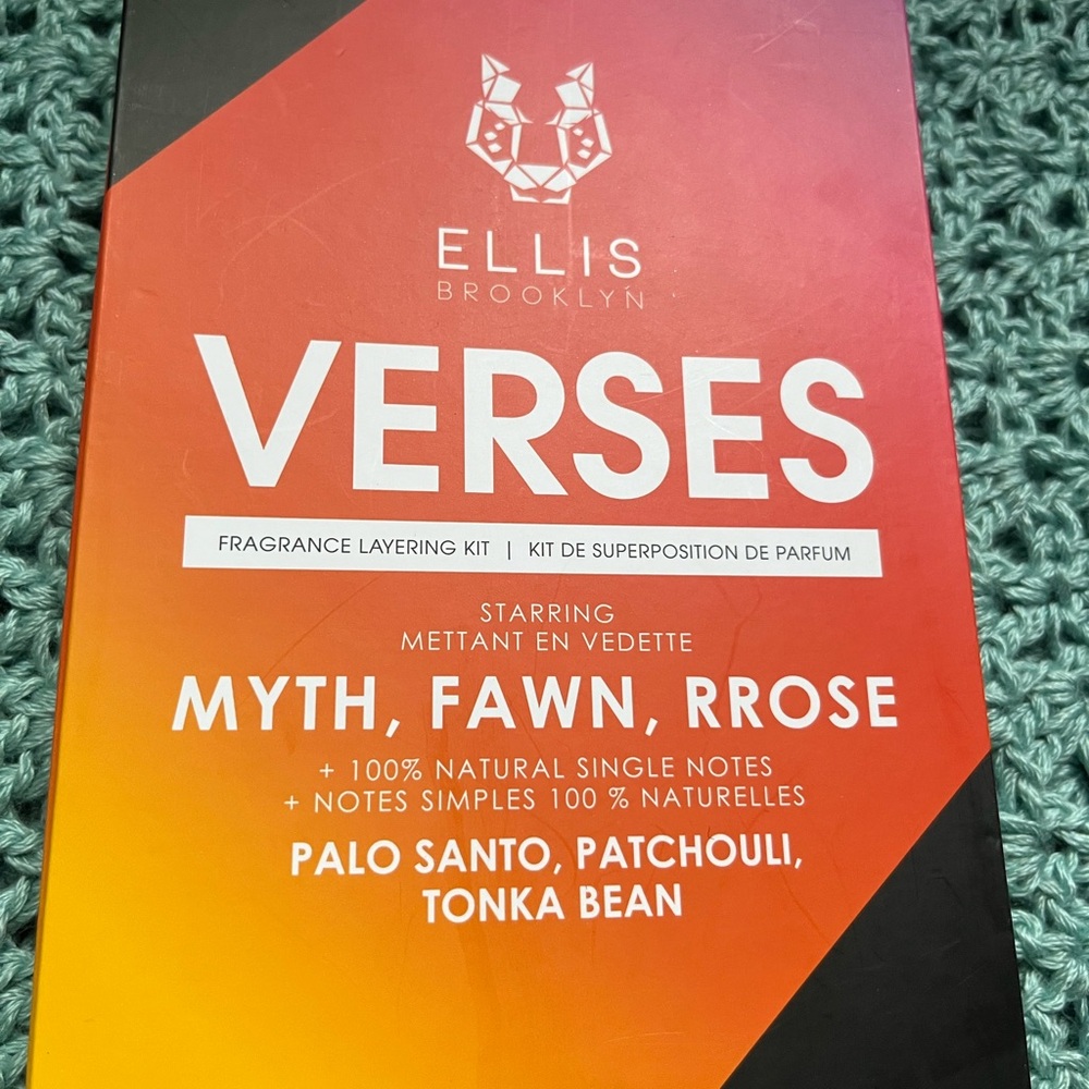 Ellis Brooklyn Verses Fragrance Layering Kit, Great gift, new